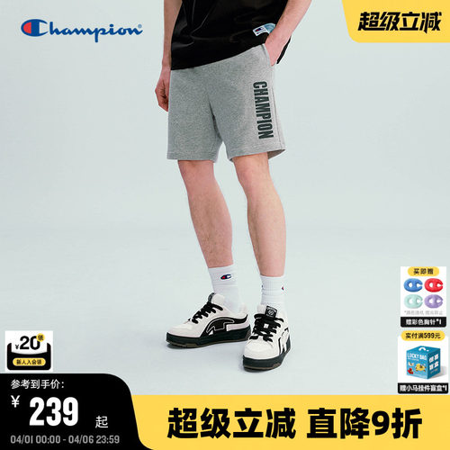 Champion休闲运动短裤男款