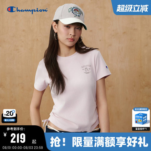 Champion趣味印花女款短袖T恤