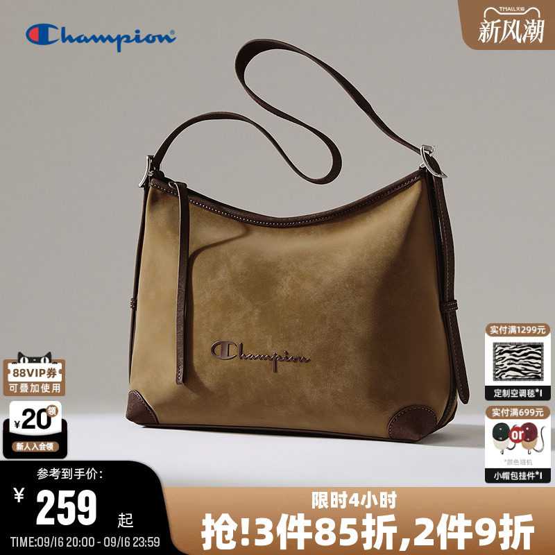 Champion冠军高级质感hobo包图片