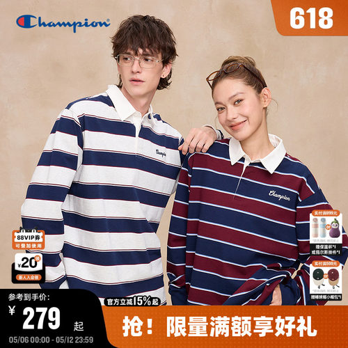 Champion冠军长袖T恤情侣款