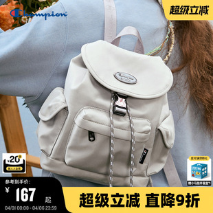 潮流Y2K背包休闲校园风设计感书包 Champion冠军小型双肩包女时尚
