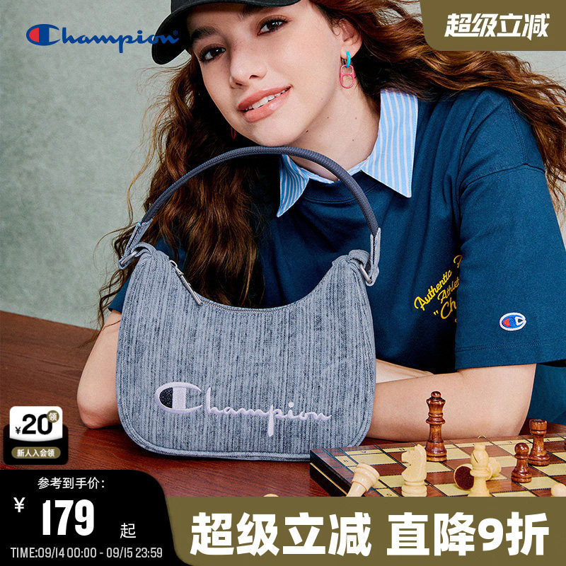 Champion冠军腋下包字母刺绣图片
