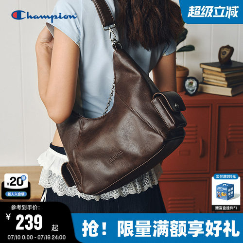 Champion冠军机车包单肩包