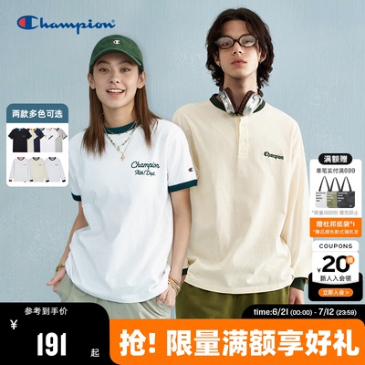 Champion冠军情侣短袖