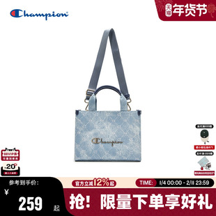 Champion冠军单肩包26春季新款女大容量托特小方包精致斜挎手提包