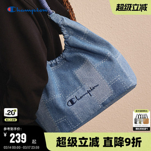 Champion冠军单肩包腋下包春季潮流休闲户外通勤托特包女时尚背包