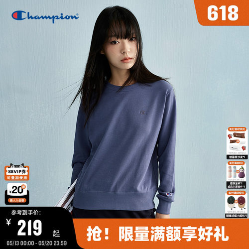 Champion冠军圆领套头卫衣
