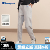 男冬季 秋季 新款 直筒运动裤 保暖休闲束脚长裤 Champion冠军加绒卫裤