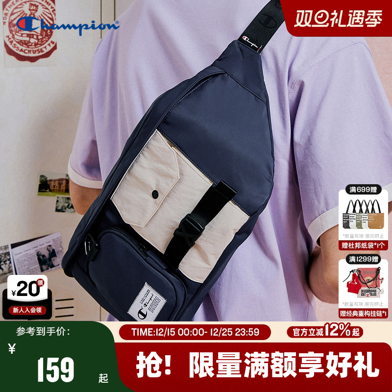 Champion冠军工装风腰包