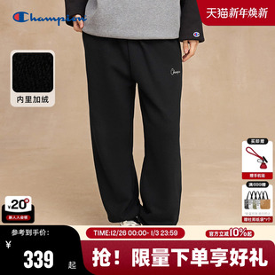 潮流刺绣女长裤 Champion冠军束脚卫裤 美式 新品 潮牌秋复古 男25冬季
