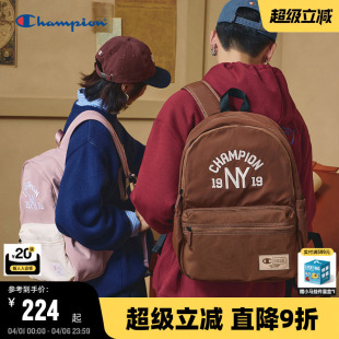 冠军包女大容量书包男轻便学生背包 Champion冠军双肩包25秋冬新款