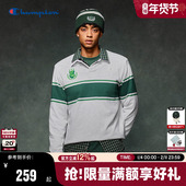 哈利波特联名款 Champion冠军POLO衫 女25秋季 新款 红落肩上衣男