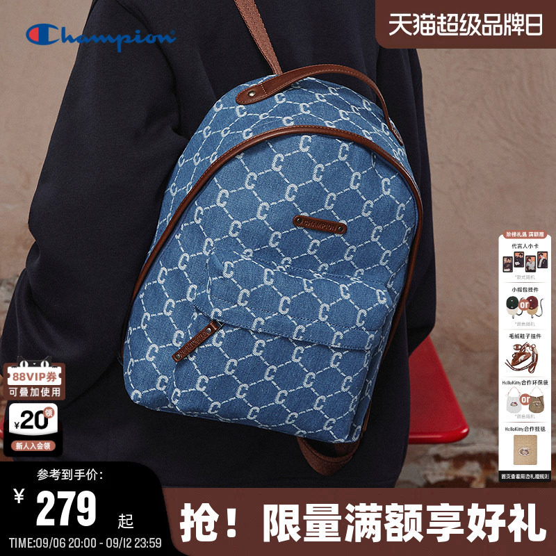 Champion冠军钻C老花双肩包图片