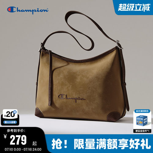 Champion冠军高级质感hobo包
