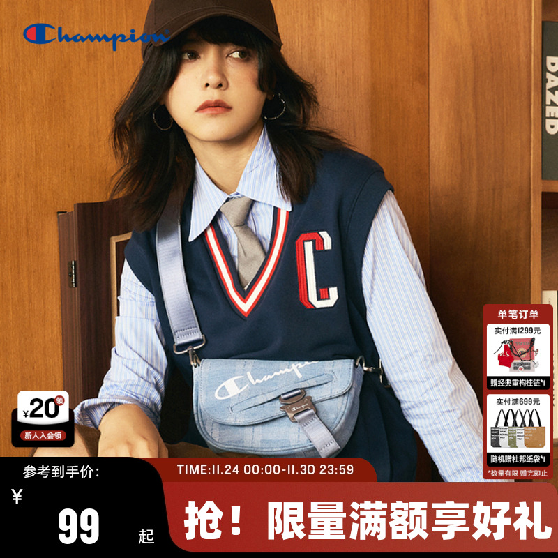 Champion冠军马鞍包单肩包男女