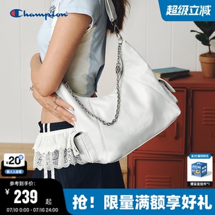 Champion腋下包2026夏季新款女机车包通勤斜挎包男链条单肩包
