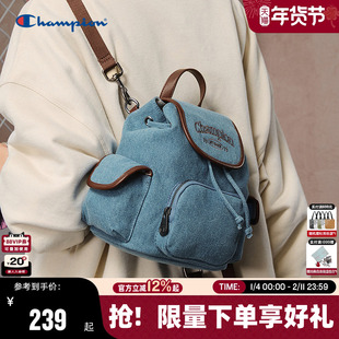 Champion冠军小型双肩包26春季新款迷你墩墩包女时尚背包男运动包