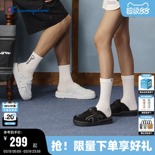 Champion冠军包头拖2026夏季新款女百搭穆勒勃肯鞋男时尚休闲拖鞋