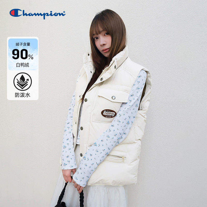 Champion冠军羽绒马甲男