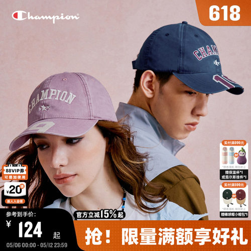 Champion冠军复古甜星棒球鸭舌帽