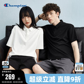 吸湿速干 商务POLO衫 Champion冠军短袖 新款 翻领机能 T恤男夏季