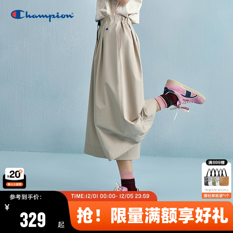 Champion冠军休闲工装阔腿裤