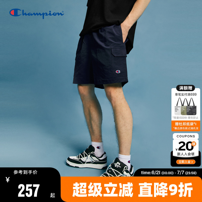 Champion冠军工装休闲短裤