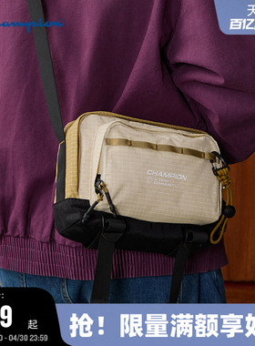 Champion冠军单肩包2026春季新款漫野小方包男女情侣休闲潮流斜挎