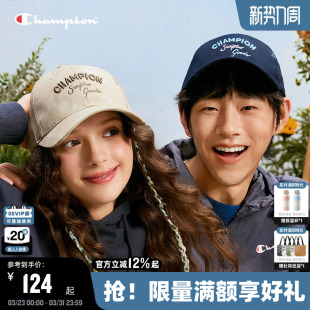 Champion冠军25秋冬新款 棒球帽情侣女休闲遮阳鸭舌帽男潮流运动帽