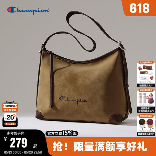 Champion冠军高级质感hobo包