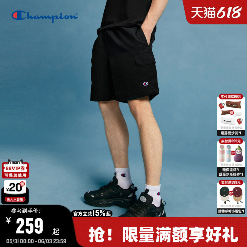 Champion冠军工装休闲短裤