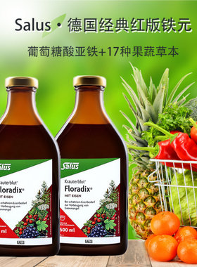 德国Floradix红铁元素500ml成人
