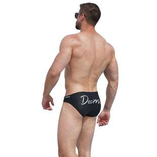 desmiit泳裤男三角专业低腰激凸泡温泉泳衣防走光游泳裤S