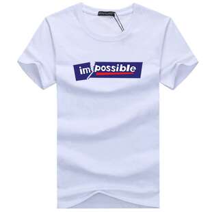 男士 圆领莱卡棉短袖 t恤 新款 男式 韩版 大码 2016夏男装 T恤