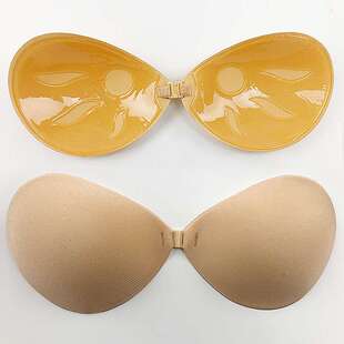 硅胶胸贴隐形文胸女士婚纱礼服无痕防走光nudebra硅胶提拉乳贴