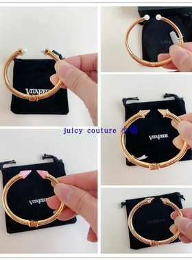 国内现货美国代购Vita Fede mini titan经典迷你水晶珍珠箭头手镯