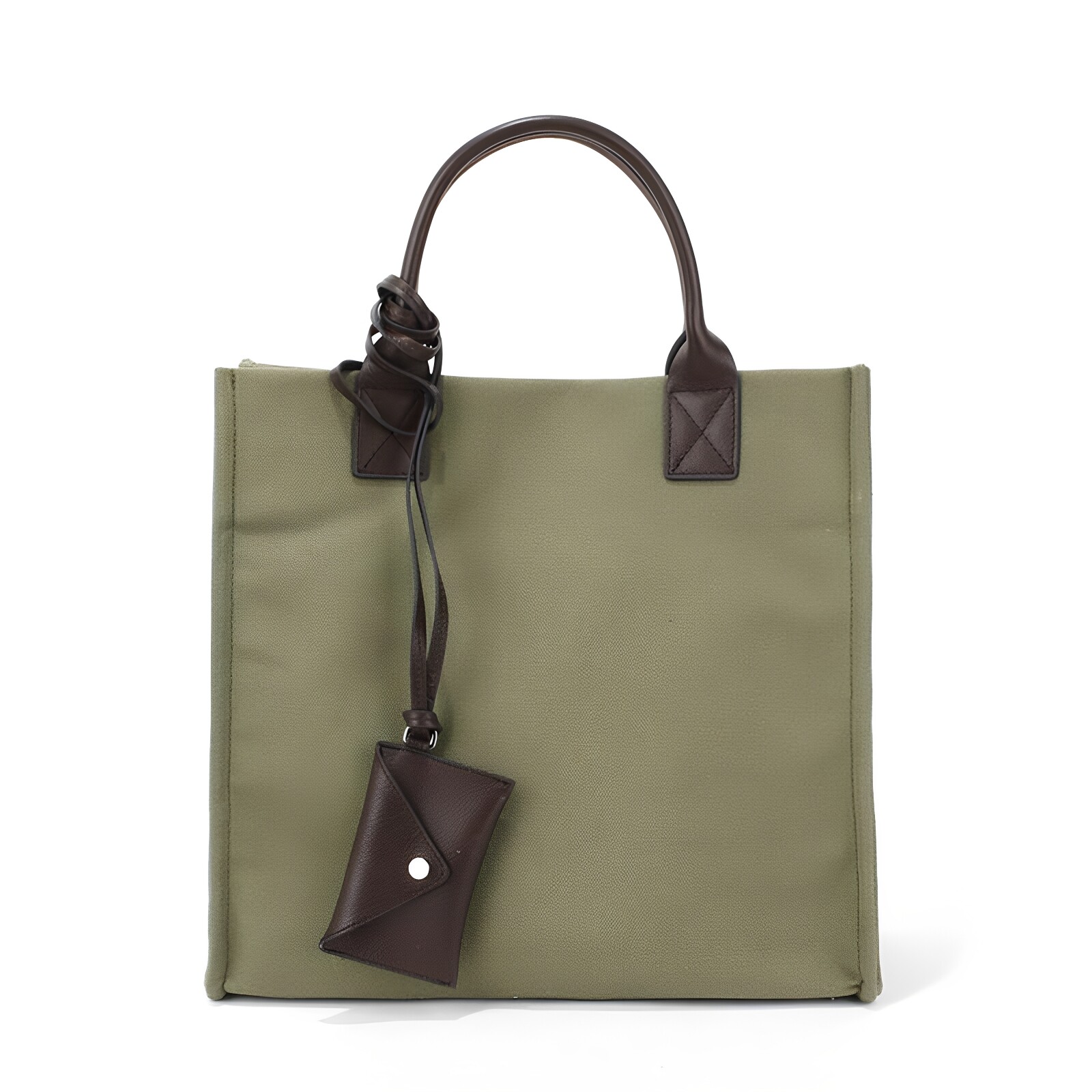 韩国THEVAN正品手提单肩公文包帆布牛皮大容量妈咪包职业通勤女包