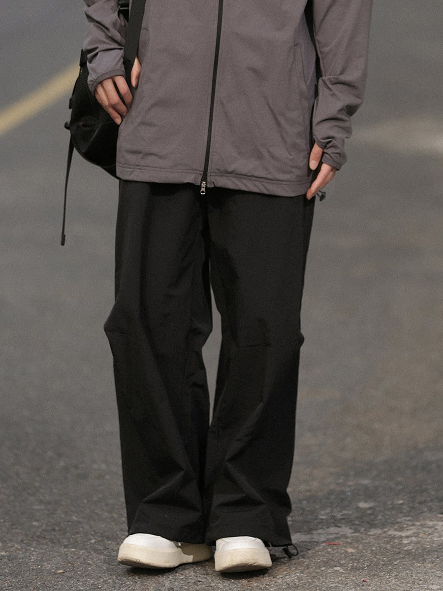 弎狸TIP 复古日系直筒工装裤男女情侣春季街头宽松阔腿百搭长裤潮