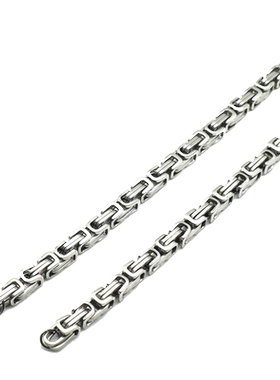 钛钢项链男士锁骨链高级感颈链女