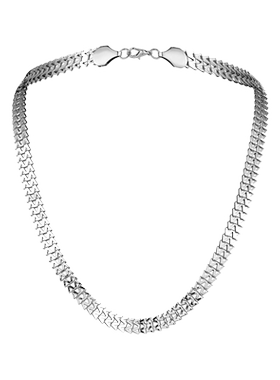 钛钢自律项链男士毛衣链女蛇骨链