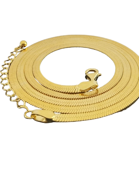 纯银项链男士潮毛衣链男