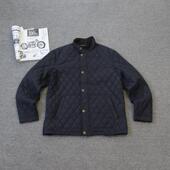 today 澳喂丝男装 C20 棉服夹克外套we shi 拼翻毛皮 菱格立领薄款