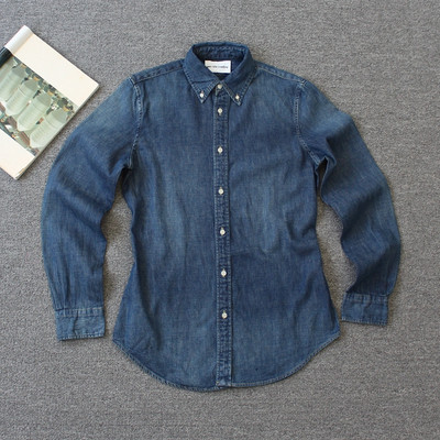 乐福佬仁 新标 女装 长袖牛仔衬衣 we shi today D1