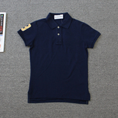 today 乐福佬仁女装 F42对面 T恤we shi 金蚂 翻领纽扣短袖