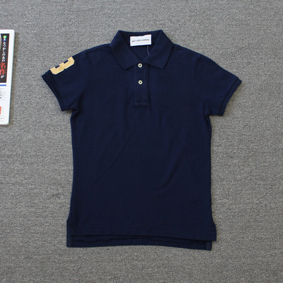 乐福佬仁女装 金蚂 翻领纽扣短袖T恤we shi today F42对面