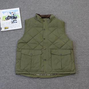 today 澳喂丝男装 shi 瑕疵we C20 立领一粒扣轻油布羽绒马甲外套