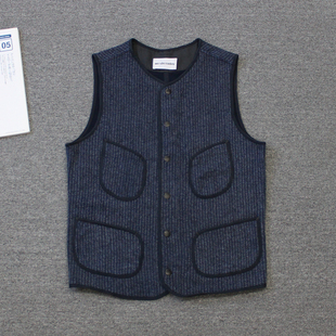 shi 巴黎扣多口袋马甲外套we today 内含薄绒 乐福佬仁双啊男装