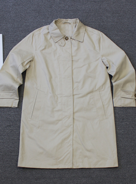 杠特女装 翻领单排扣风衣外套 瑕疵we shi today F61