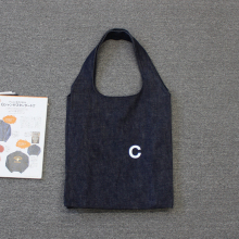 啊/P/C 女士 大包 Denim Indigo蓝染牛仔托特包we shi today Z