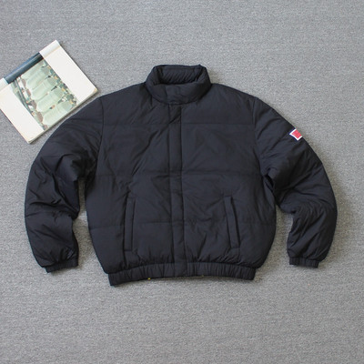 啃走女装 厚款 两面穿印花立领羽绒服外套we shi today C6